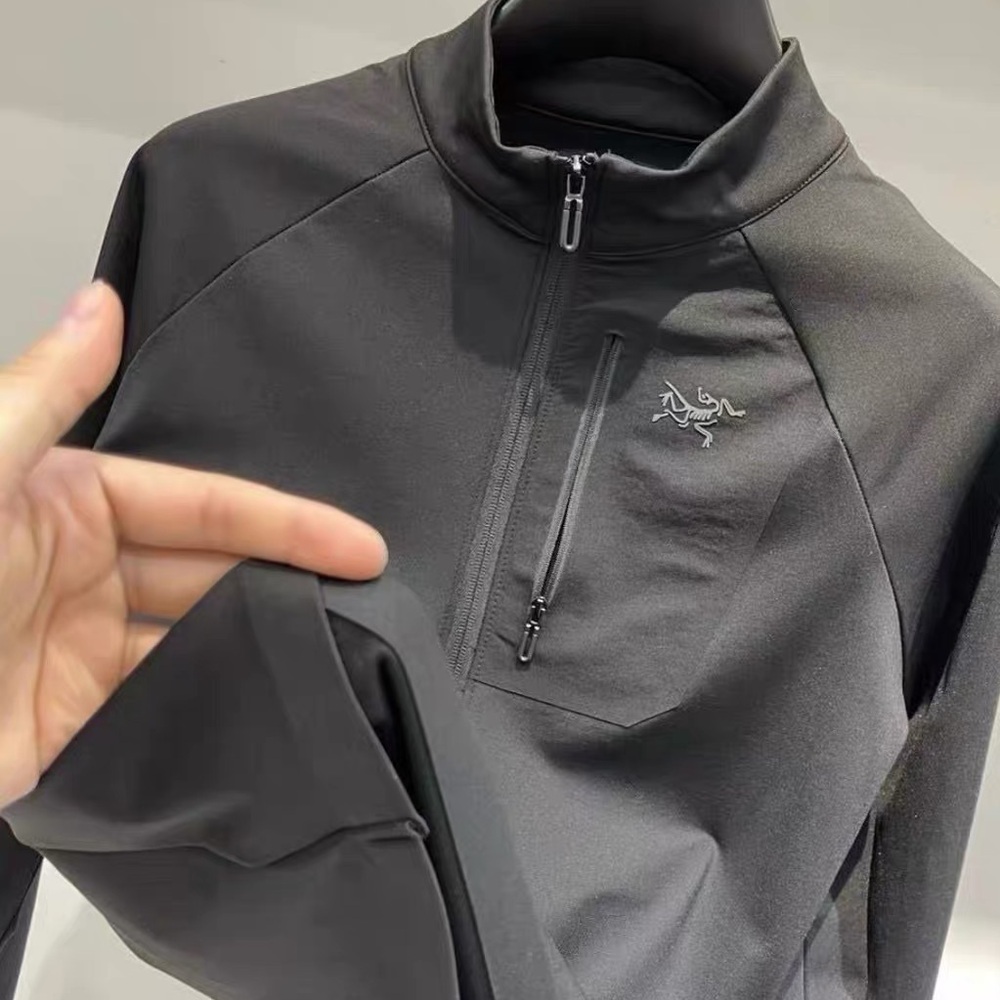 Arc'teryx Black Half-Zip Performance Pullover - image 2